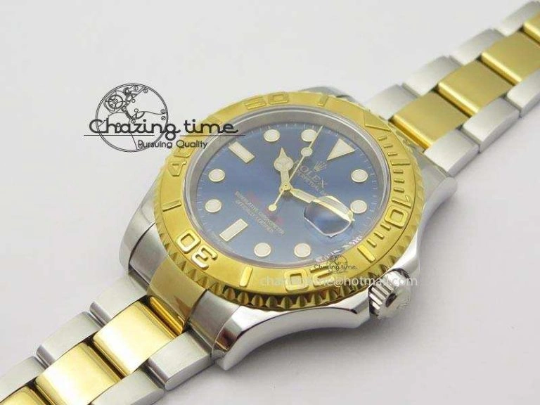 Yacht-Master 116622 JF Best Edition SS YG Blue Dial On Bracelet A2836