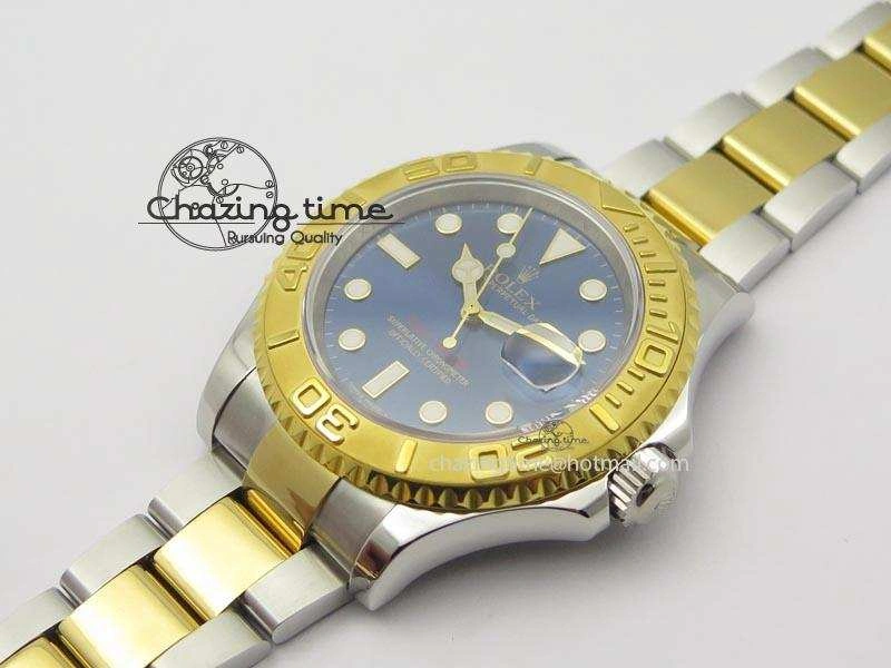 Yacht-Master 116622 JF Best Edition SS YG Blue Dial On Bracelet A2836