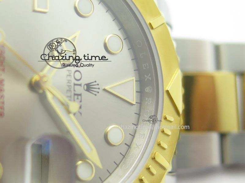 Yacht-Master 116622 JF Best Edition SS YG Gray Dial On Bracelet A2836