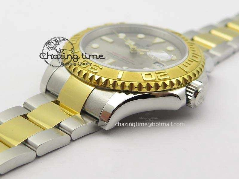 Yacht-Master 116622 JF Best Edition SS YG Gray Dial On Bracelet A2836