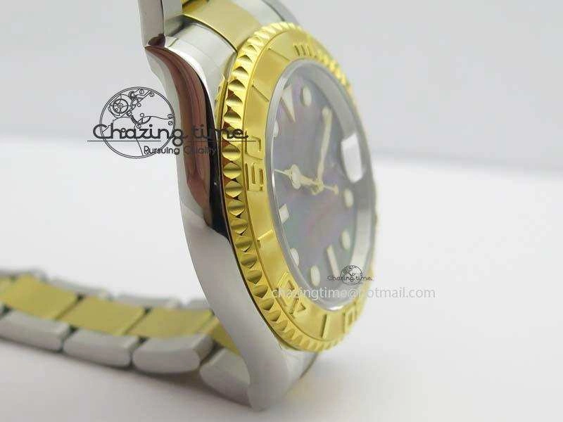 Yacht-Master 116622 JF Best Edition SS YG Gray MOP Dial On Bracelet A2836