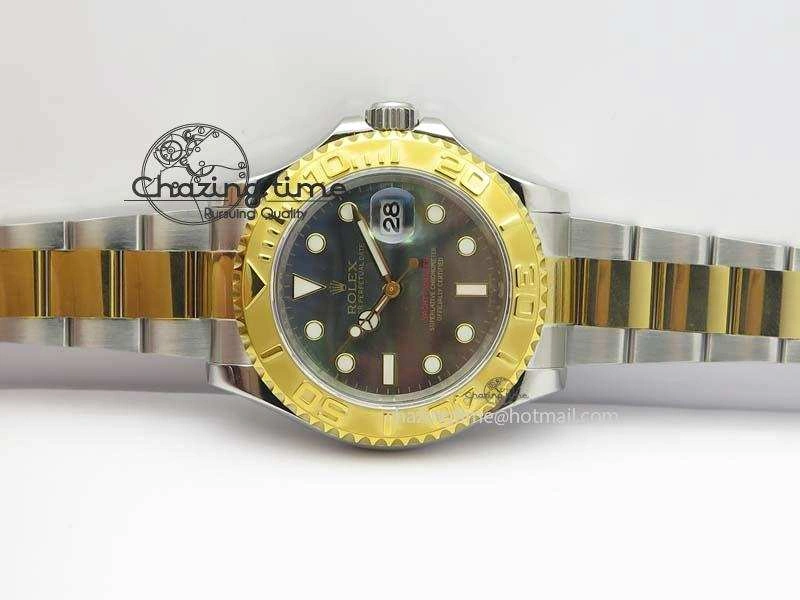 Yacht-Master 116622 JF Best Edition SS YG Gray MOP Dial On Bracelet A2836