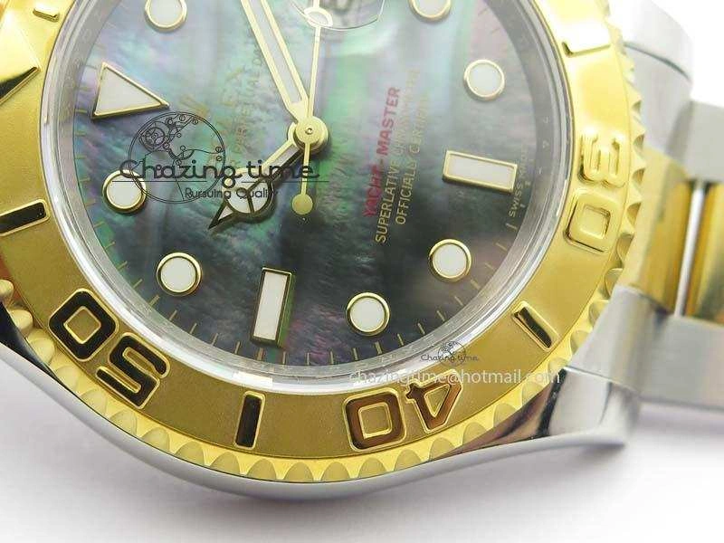 Yacht-Master 116622 JF Best Edition SS YG Gray MOP Dial On Bracelet A2836