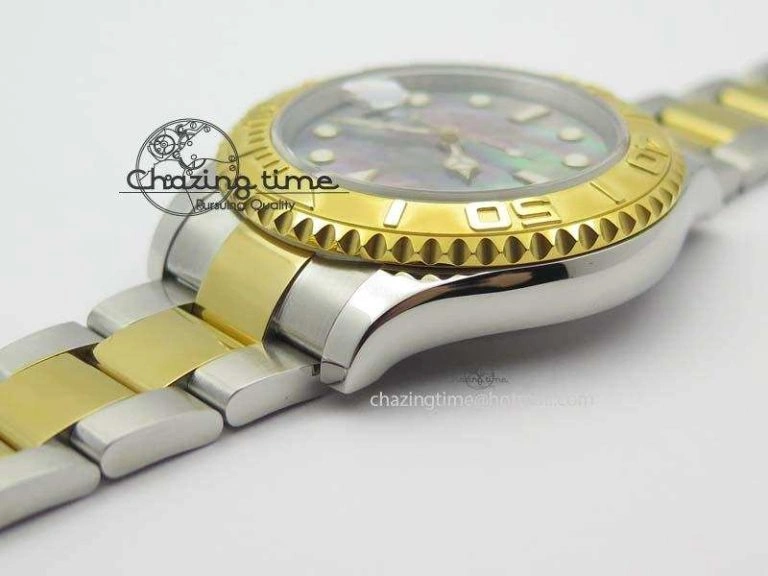 Yacht-Master 116622 JF Best Edition SS YG Gray MOP Dial On Bracelet A2836