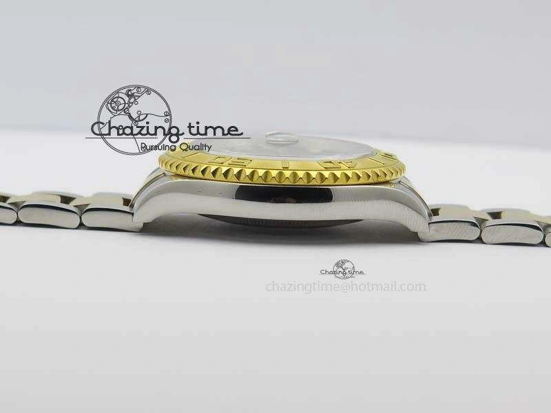 Yacht-Master 116622 JF Best Edition SS YG Gray MOP Dial On Bracelet A2836