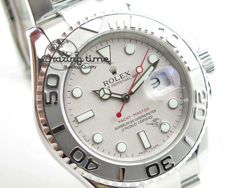 Yacht-Master 116622 JF Silver Dial on SS Bracelet A2836