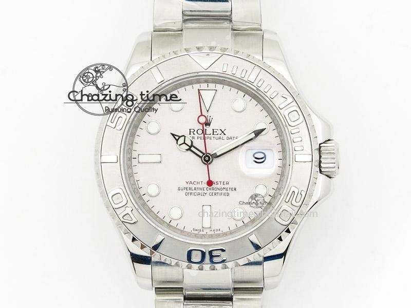 Yacht-Master 116622 JF Silver Dial on SS Bracelet A2836
