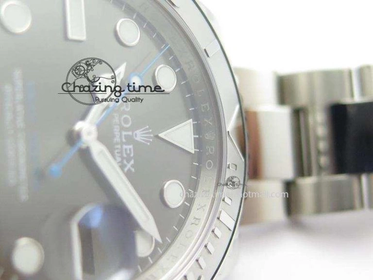 Yacht-Master 116622 Noob Best Edition 2016 Baselworld Gray Dial On SS Bracelet A2824