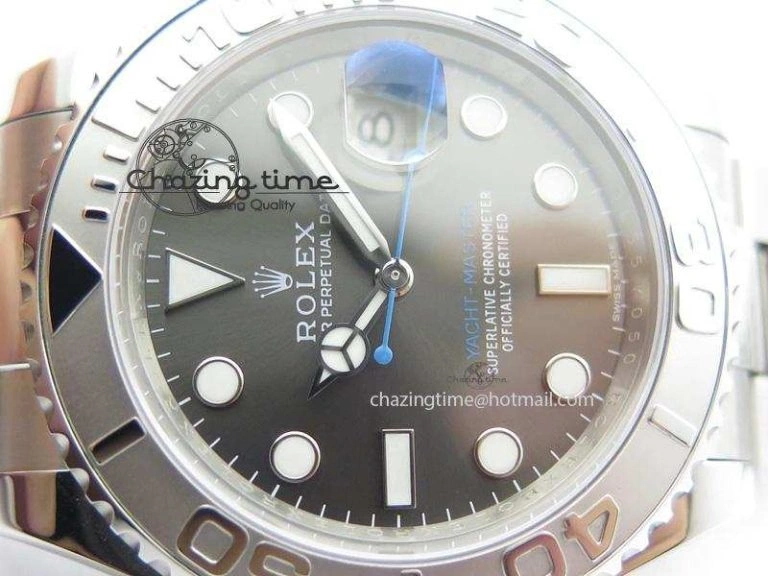 Yacht-Master 116622 Noob Best Edition 2016 Baselworld Gray Dial On SS Bracelet A2824