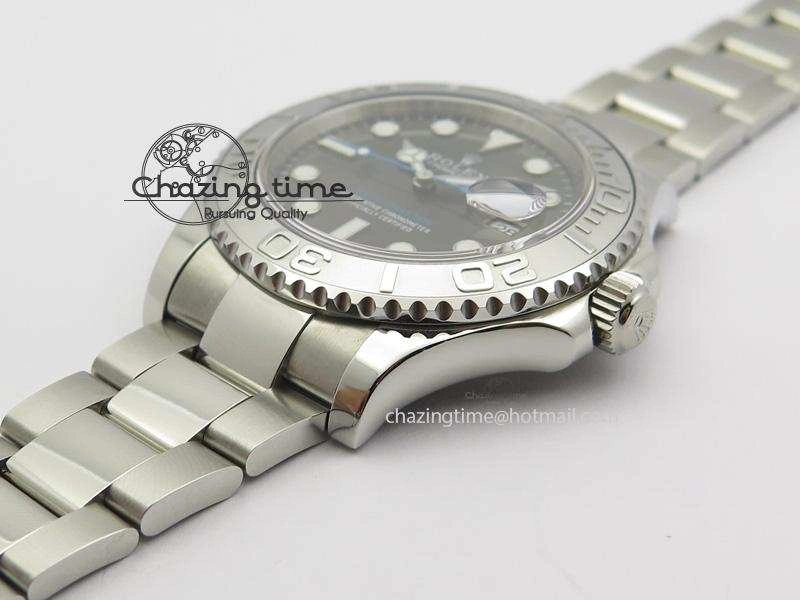 Yacht-Master 116622 Noob Best Edition 2016 Baselworld Gray Dial On SS Bracelet A2824