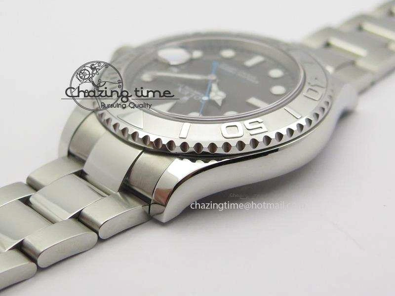 Yacht-Master 116622 Noob Best Edition 2016 Baselworld Gray Dial On SS Bracelet A2824