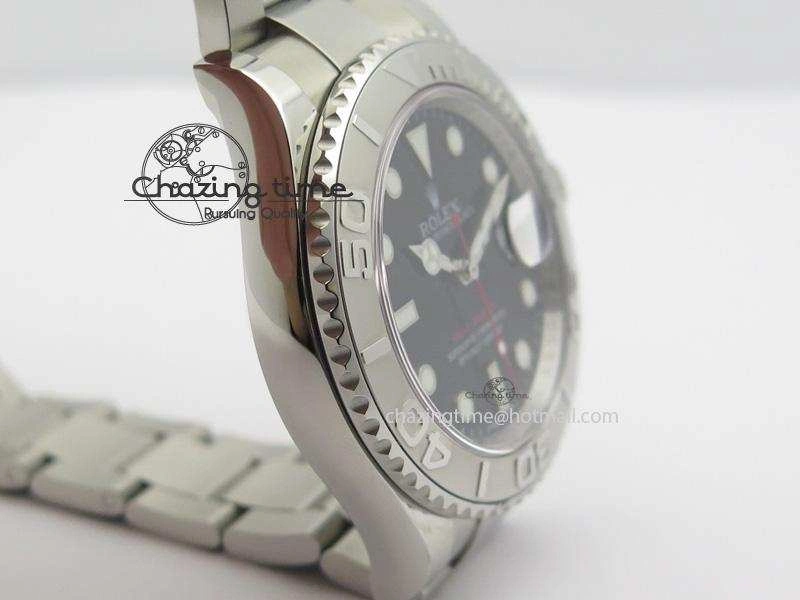 Yacht-Master 116622 Noob Best Edition Black Dial On SS Bracelet A2824