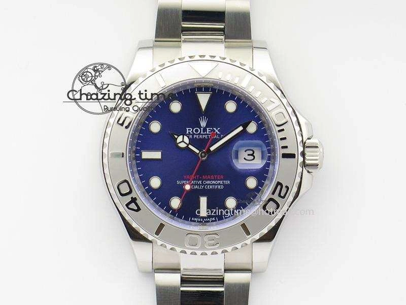 Yacht-Master 116622 Noob Best Edition Blue Dial On SS Bracelet A2824
