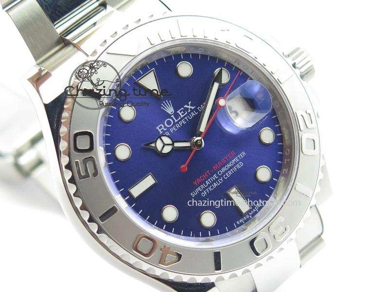 Yacht-Master 116622 Noob Best Edition Blue Dial On SS Bracelet A2824