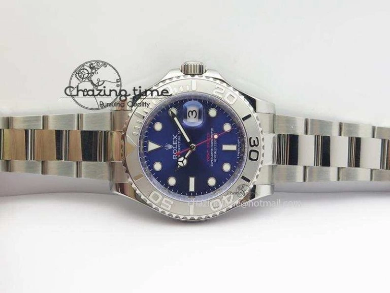 Yacht-Master 116622 Noob Best Edition Blue Dial On SS Bracelet A2824