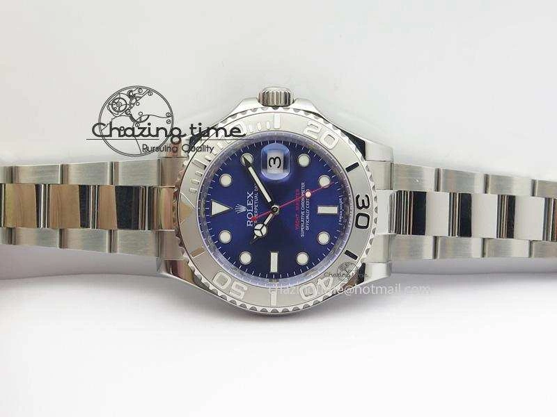 Yacht-Master 116622 Noob Best Edition Blue Dial On SS Bracelet A2824