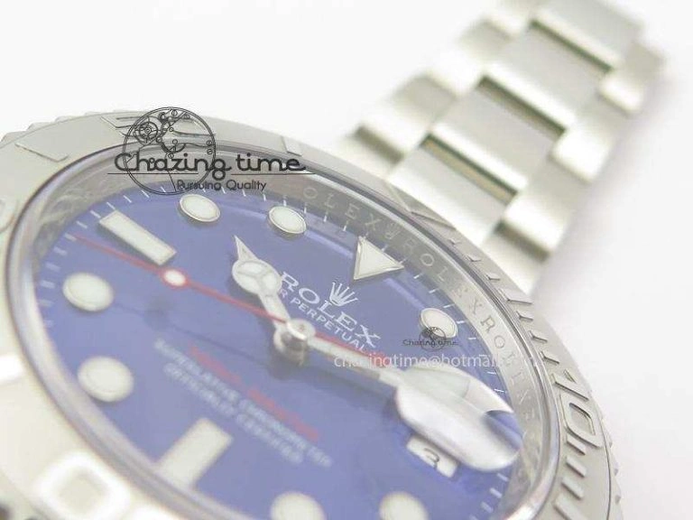 Yacht-Master 116622 Noob Best Edition Blue Dial On SS Bracelet A2824