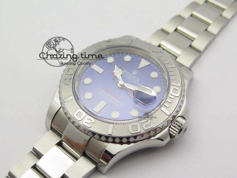 Yacht-Master 116622 Noob Best Edition Blue Dial On SS Bracelet A2824