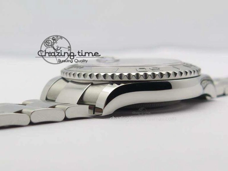 Yacht-Master 116622 Noob Best Edition Silver Dial On SS Bracelet A2824