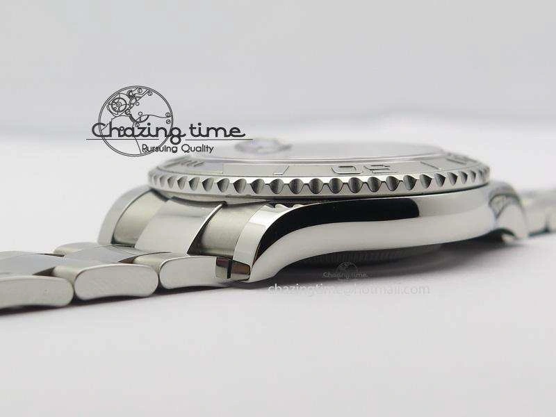 Yacht-Master 116622 Noob Best Edition Silver Dial On SS Bracelet A2824
