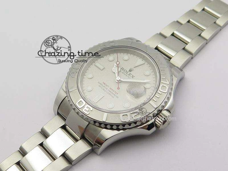 Yacht-Master 116622 Noob Best Edition Silver Dial On SS Bracelet A2824