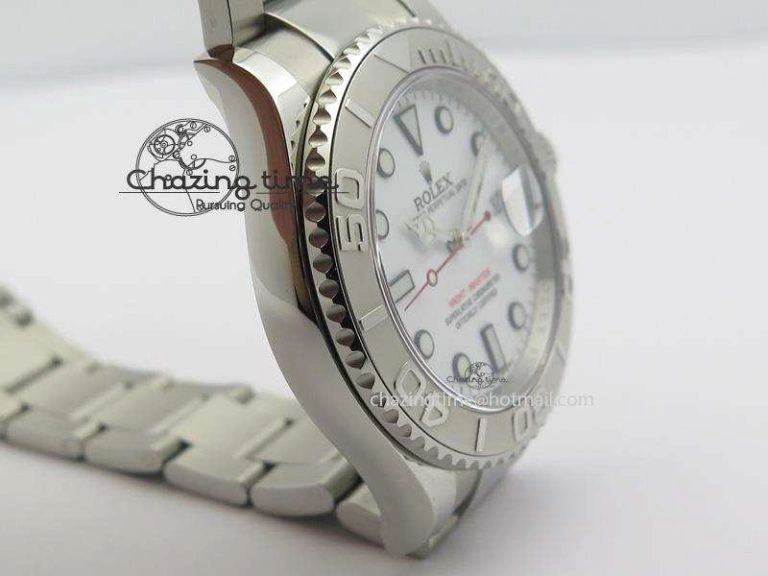 Yacht-Master 116622 Noob Best Edition White Dial On SS Bracelet A2824