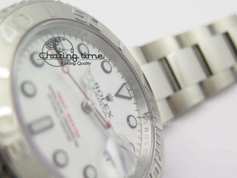Yacht-Master 116622 Noob Best Edition White Dial On SS Bracelet A2824