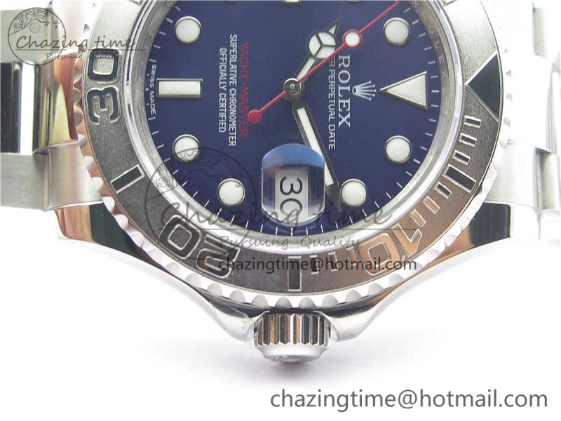 Yacht-Master 116622 SS Bp Maker Best Edition Blue Dial on SS Bracelet SA3135