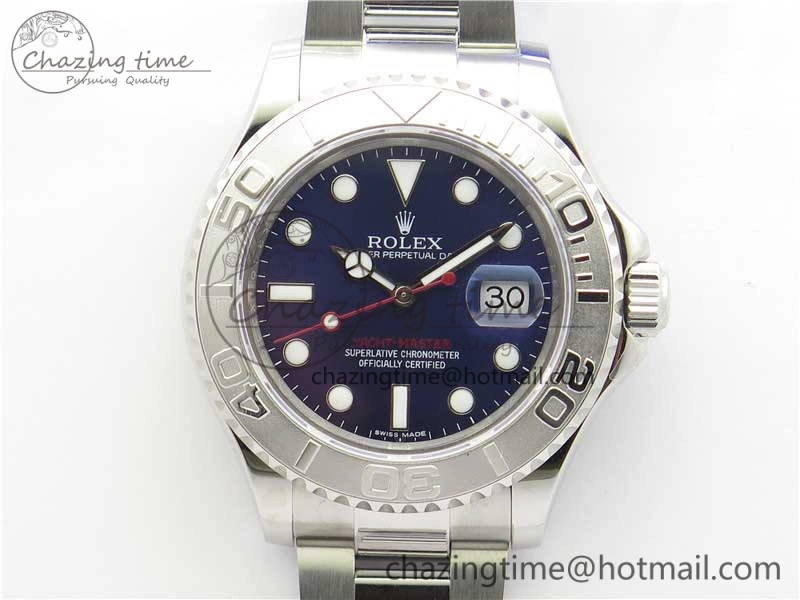Yacht-Master 116622 SS Bp Maker Best Edition Blue Dial on SS Bracelet SA3135