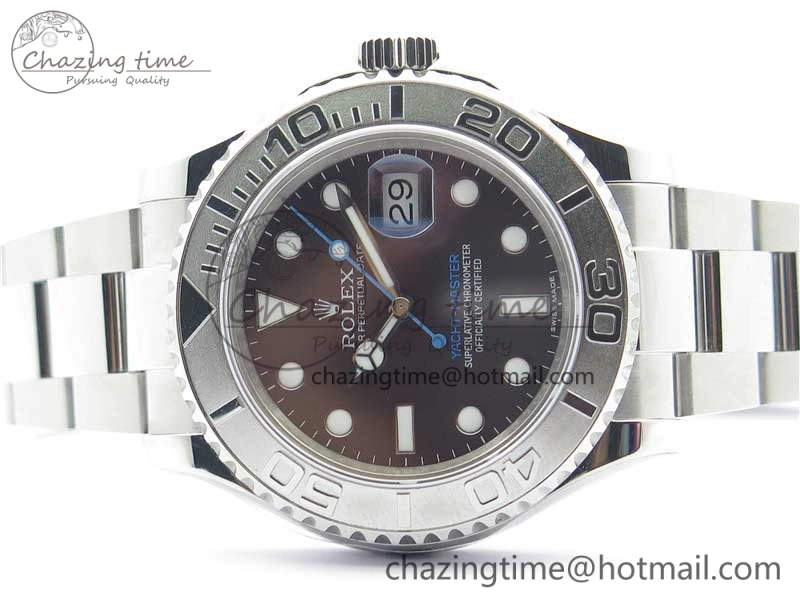 Yacht-Master 116622 SS Bp Maker Best Edition Gray Dial on SS Bracelet SA3135