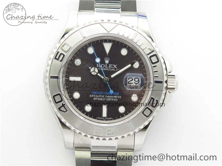 Yacht-Master 116622 SS Bp Maker Best Edition Gray Dial on SS Bracelet SA3135