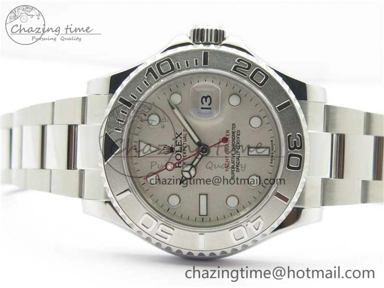 Yacht-Master 116622 SS Bp Maker Best Edition Silver Dial on SS Bracelet SA3135