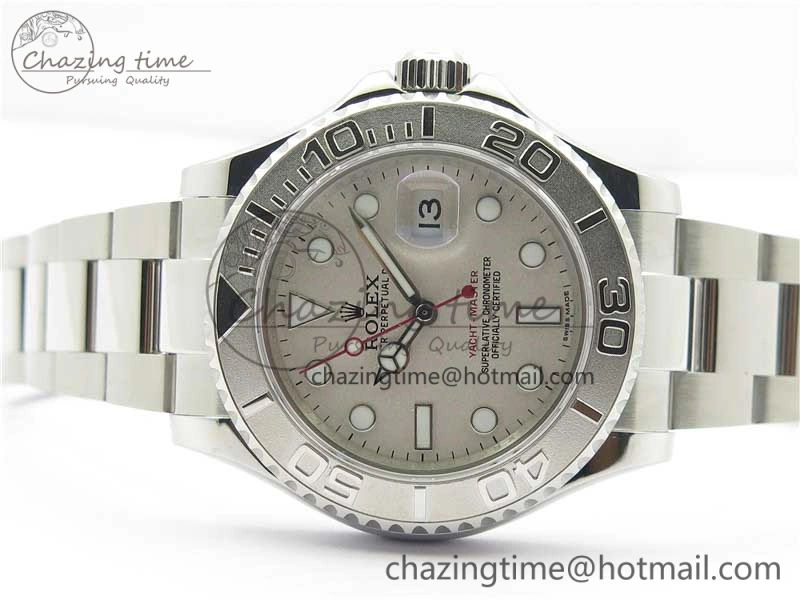 Yacht-Master 116622 SS Bp Maker Best Edition Silver Dial on SS Bracelet SA3135