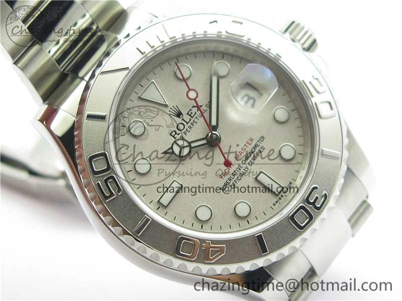 Yacht-Master 116622 SS Bp Maker Best Edition Silver Dial on SS Bracelet SA3135