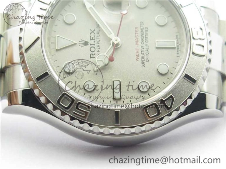 Yacht-Master 116622 SS Bp Maker Best Edition Silver Dial on SS Bracelet SA3135