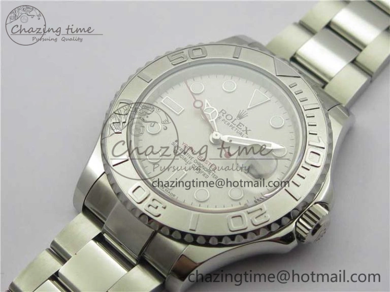 Yacht-Master 116622 SS Bp Maker Best Edition Silver Dial on SS Bracelet SA3135