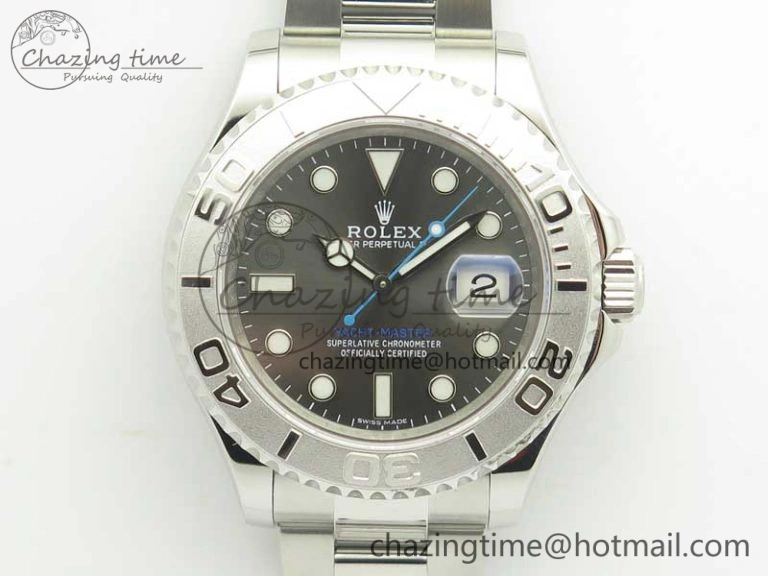 Yacht-Master 116622 SS VRF 1:1 Best Edition Baselworld Gray Dial on SS Bracelet A2836