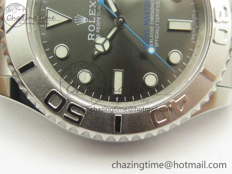 Yacht-Master 116622 SS VRF 1:1 Best Edition Baselworld Gray Dial on SS Bracelet A2836