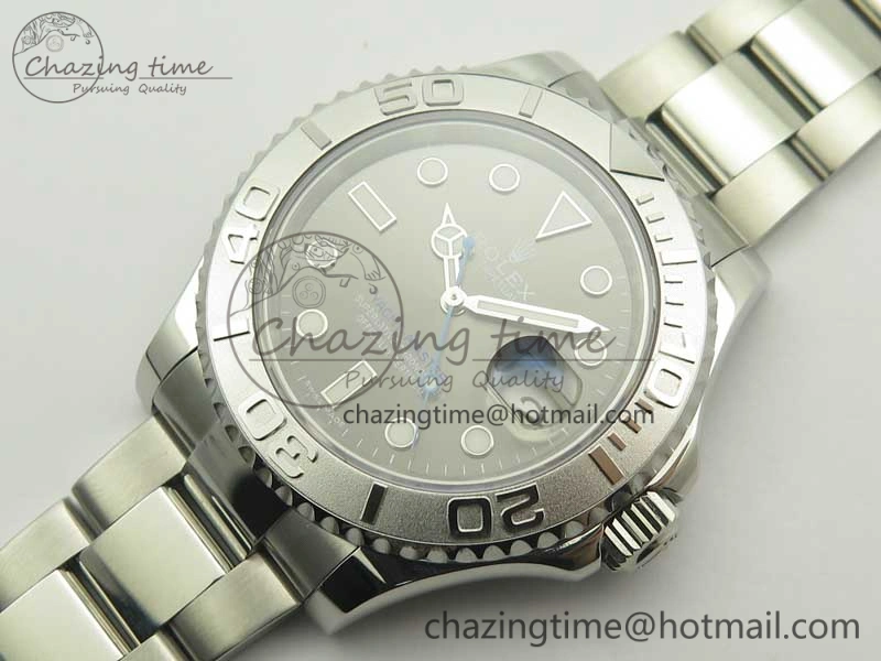 Yacht-Master 116622 SS VRF 1:1 Best Edition Baselworld Gray Dial on SS Bracelet A2836