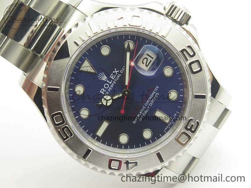 Yacht-Master 116622 SS VRF 1:1 Best Edition Blue Dial on SS Bracelet A2836