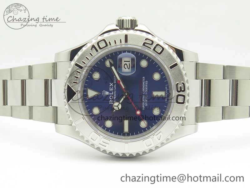 Yacht-Master 116622 SS VRF 1:1 Best Edition Blue Dial on SS Bracelet A2836