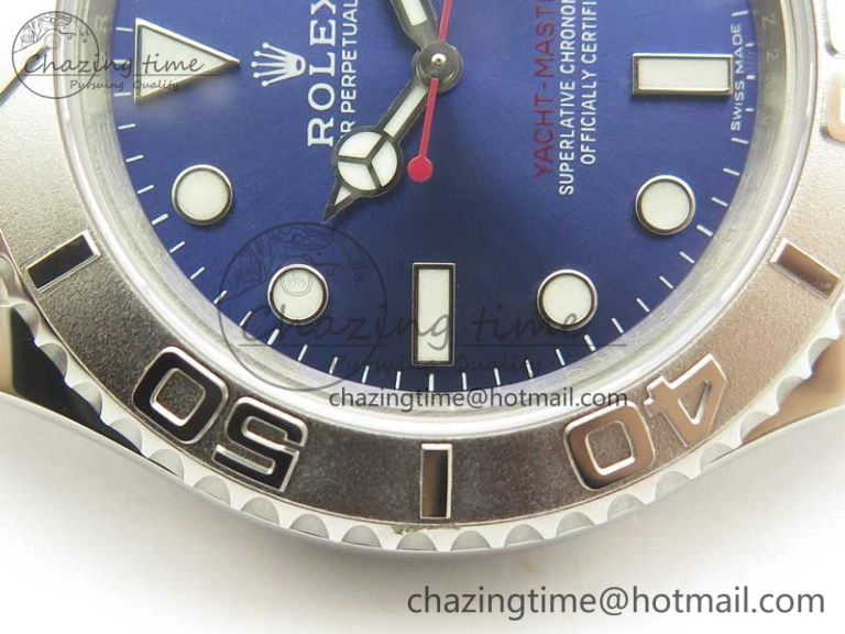 Yacht-Master 116622 SS VRF 1:1 Best Edition Blue Dial on SS Bracelet A2836