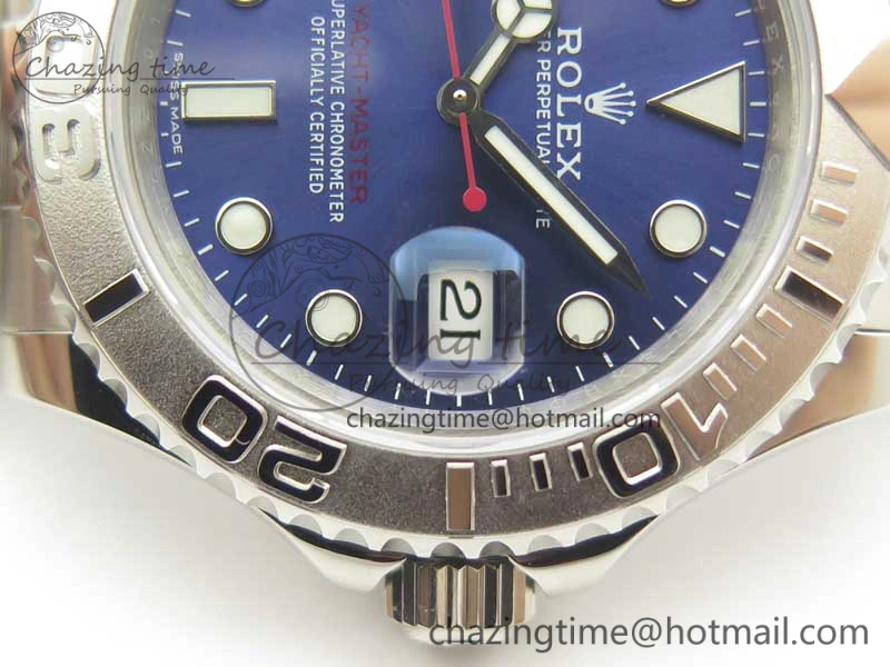 Yacht-Master 116622 SS VRF 1:1 Best Edition Blue Dial on SS Bracelet A2836