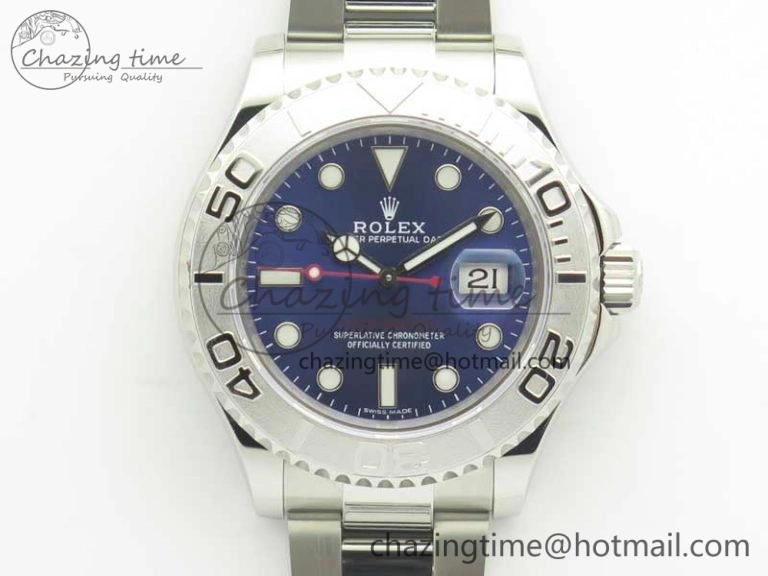 Yacht-Master 116622 SS VRF 1:1 Best Edition Blue Dial on SS Bracelet A2836