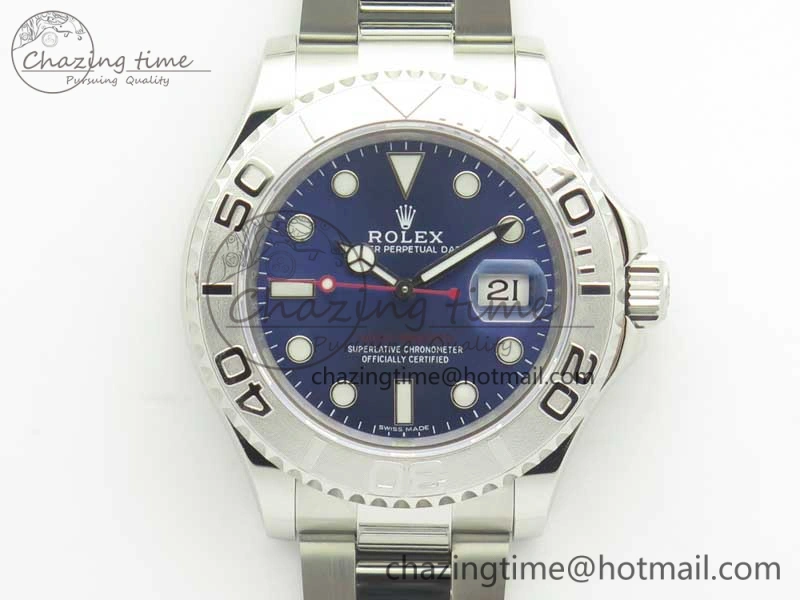 Yacht-Master 116622 SS VRF 1:1 Best Edition Blue Dial on SS Bracelet A2836