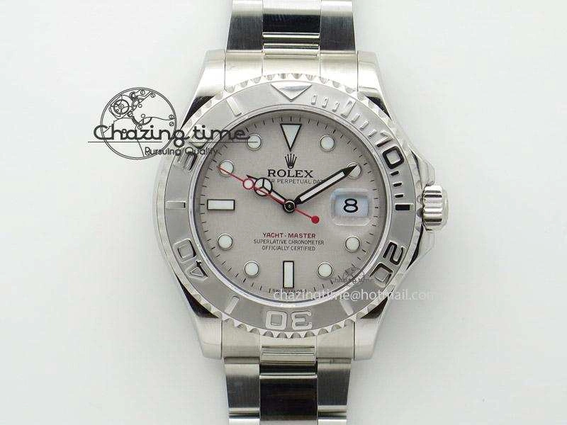 Yacht-Master 116622 Silver Dial JF Best Edition On SS Bracelet SA3135 V2