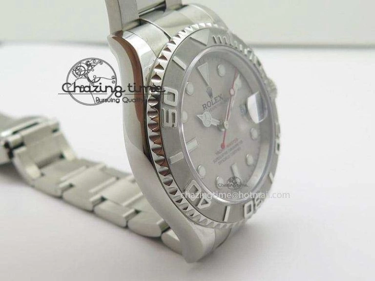 Yacht-Master 116622 Silver Dial JF Best Edition On SS Bracelet SA3135 V2