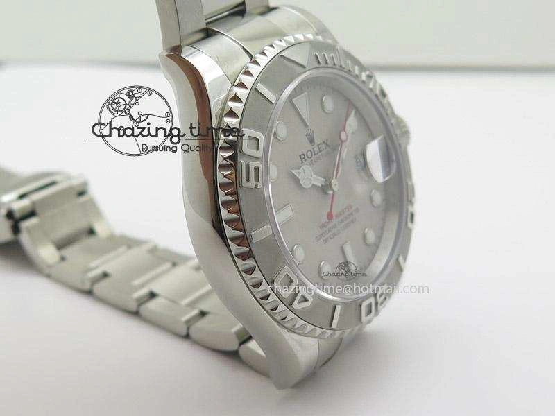 Yacht-Master 116622 Silver Dial JF Best Edition On SS Bracelet SA3135 V2