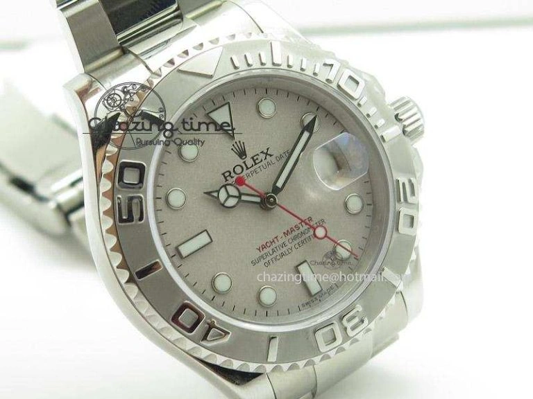 Yacht-Master 116622 Silver Dial JF Best Edition On SS Bracelet SA3135 V2