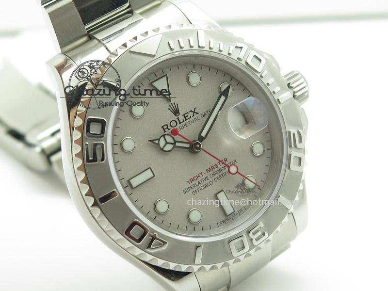 Yacht-Master 116622 Silver Dial JF Best Edition On SS Bracelet SA3135 V2